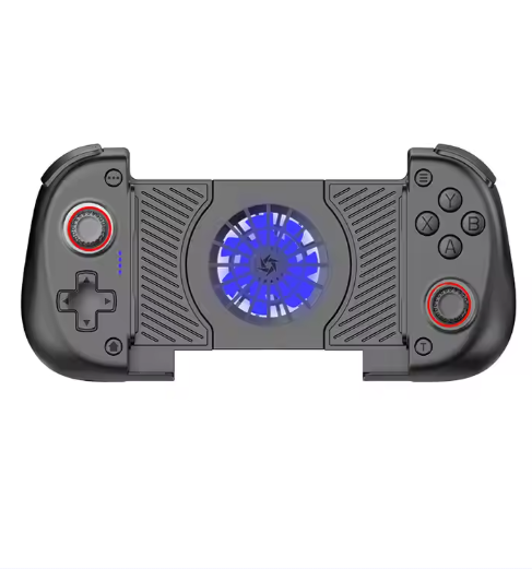 🎮 Control Telescópico LX3 con Ventilador y Doble Vibración – Compatible Android & iOS 🔥📱