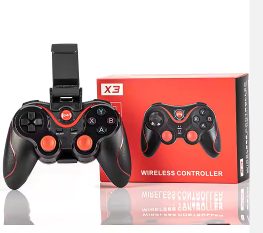 🎮 Control Inalámbrico X3 – Compatible con Android, iOS & PC, Joystick Ergonómico 🔥