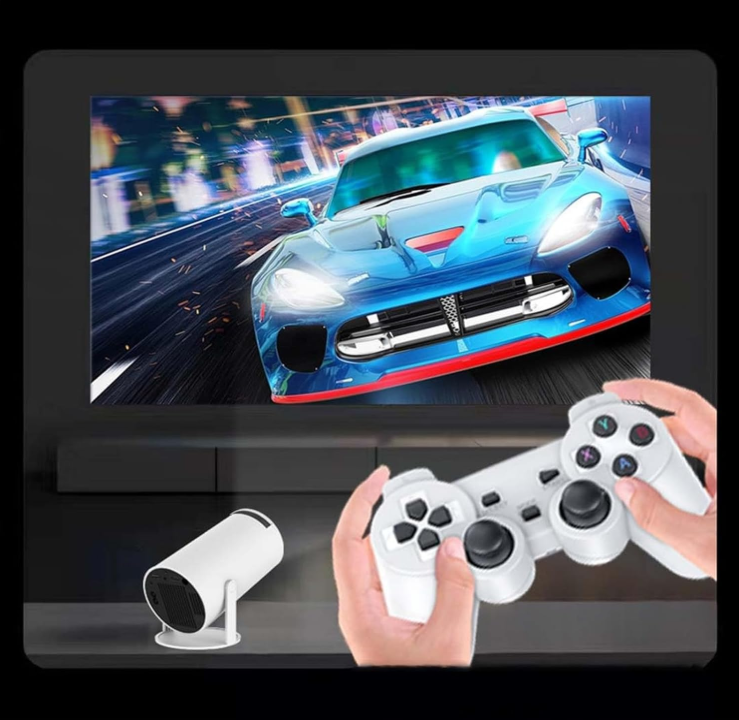 Proyector X10 Plus 4K con Gamepad – Smart Android Projector con Apps y Juegos