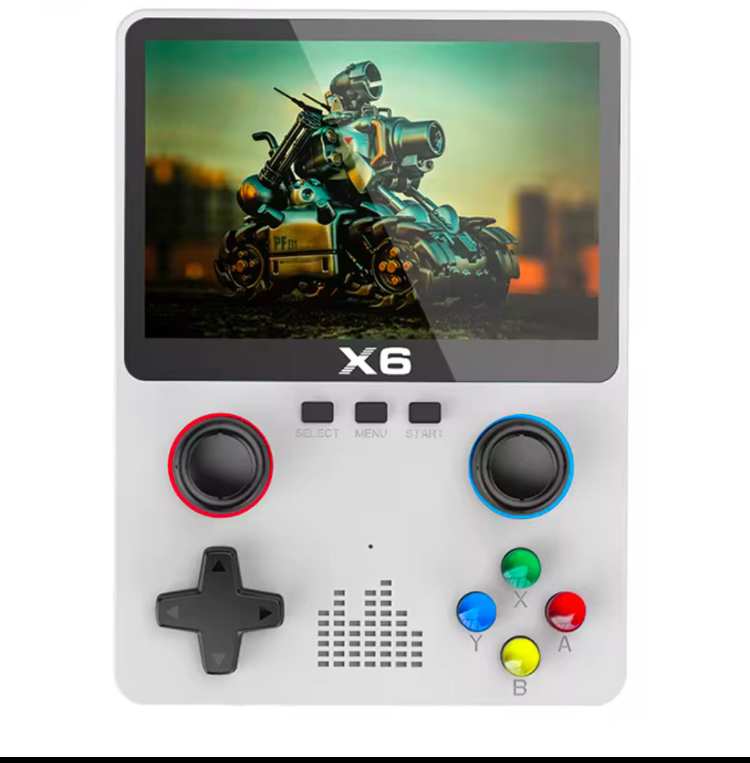 Mini Consola Retro X6 – 10,000 Juegos Clásicos | Pantalla IPS 3.5” | Portátil y Recargable