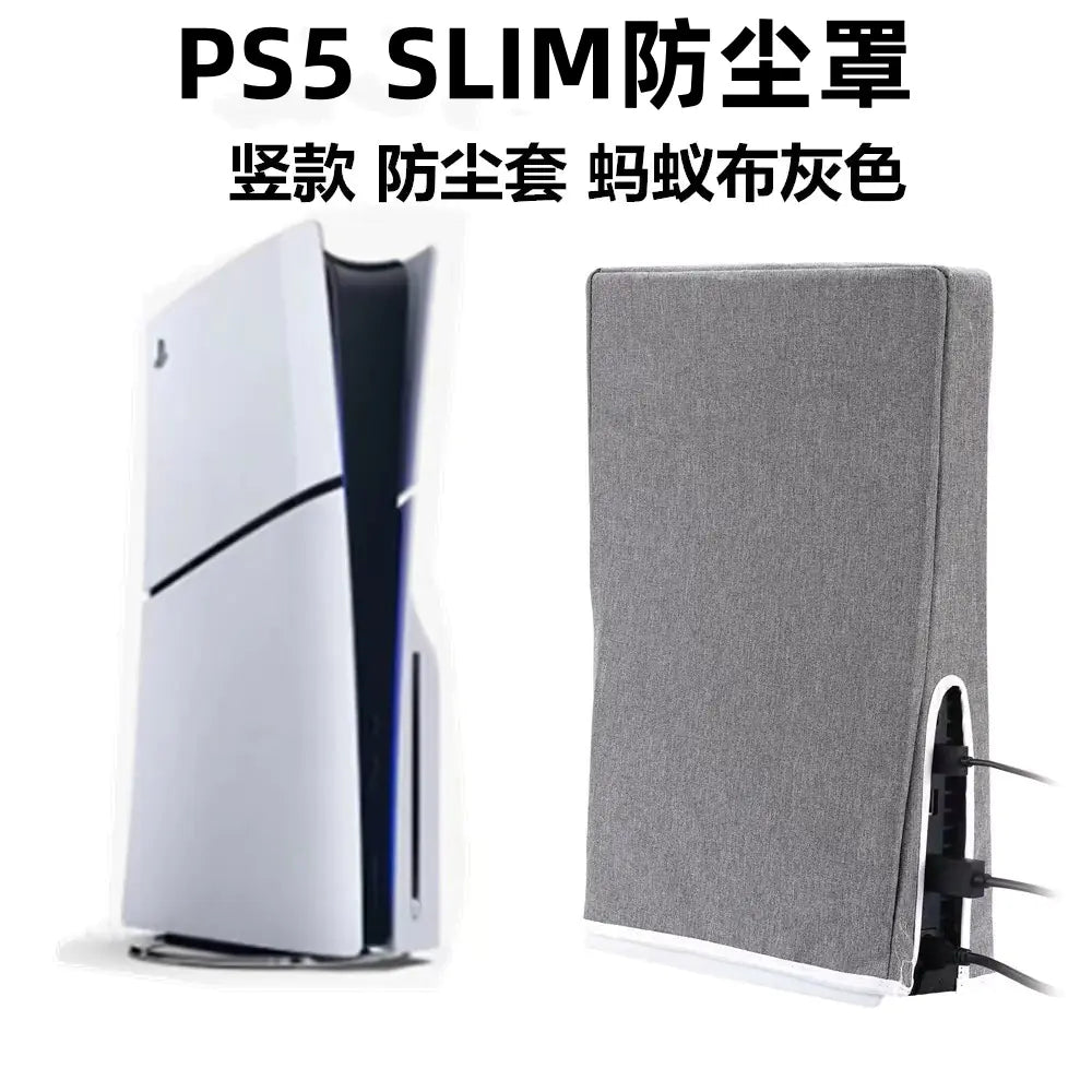 Funda protectora antipolvo para consola PS5 y PS5 Slim – Resistente y elegante