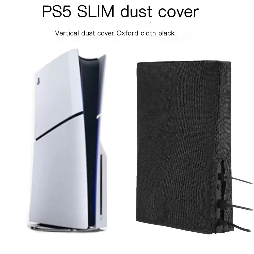 Funda protectora antipolvo para consola PS5 y PS5 Slim – Resistente y elegante
