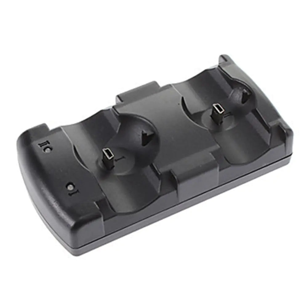 Cargador doble para mandos PS3 – Diseño con asa portátil