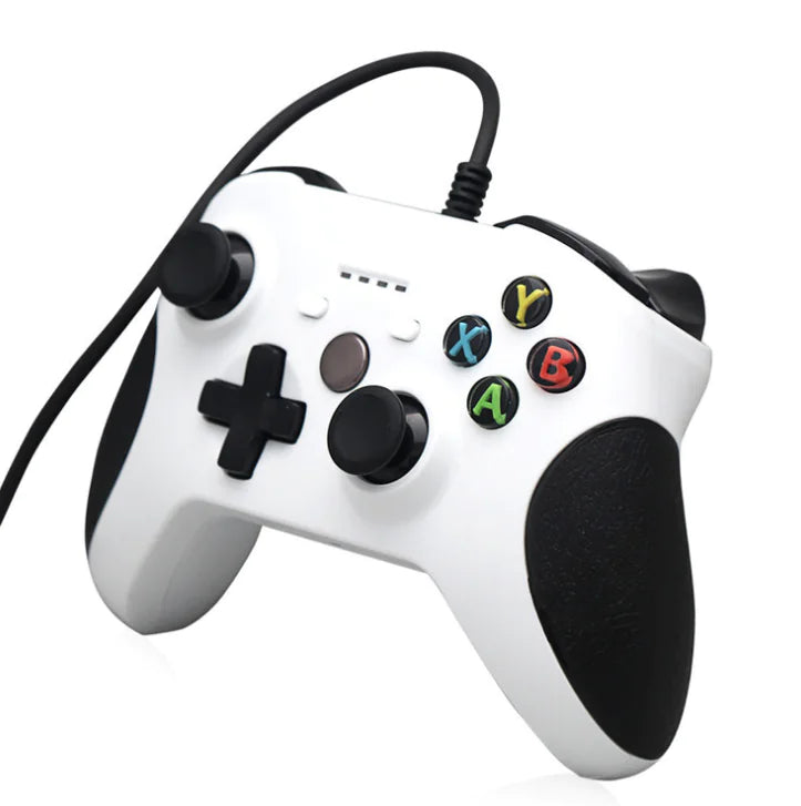 Control con cable para Xbox One – Doble vibración y conector 3.5 mm