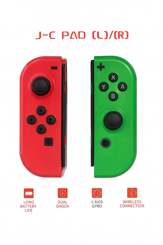 Joy-Con Genéricos “Neon Camo” para Nintendo Switch
