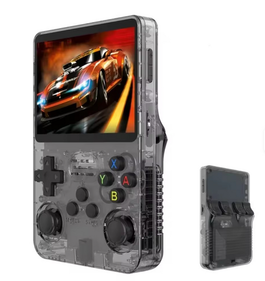 Consola Portátil R36S Retro – 20,000 Juegos Clásicos | Pantalla IPS 3.5” | 64GB | Multiconsola