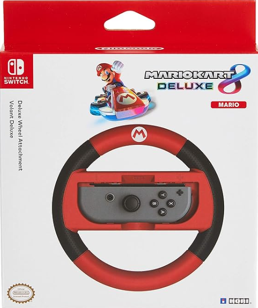 Volante Delux para Nintendo Switch-Compatible con joy-con