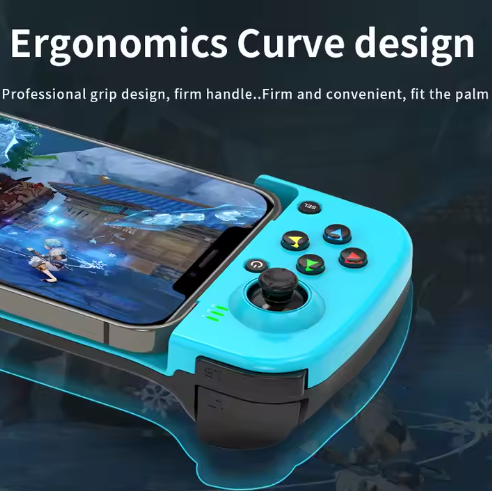 🎮 Control Telescópico Inalámbrico D3 – Gamepad para Android & iOS, Ideal PUBG y Juegos Móviles 📱🔥