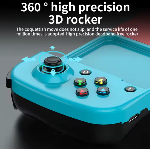 🎮 Control Telescópico Inalámbrico D3 – Gamepad para Android & iOS, Ideal PUBG y Juegos Móviles 📱🔥