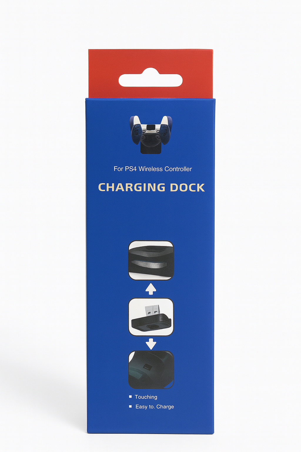 Base de Carga Doble iPlay™ para Controles PS4 – Dock Station con Indicador LED