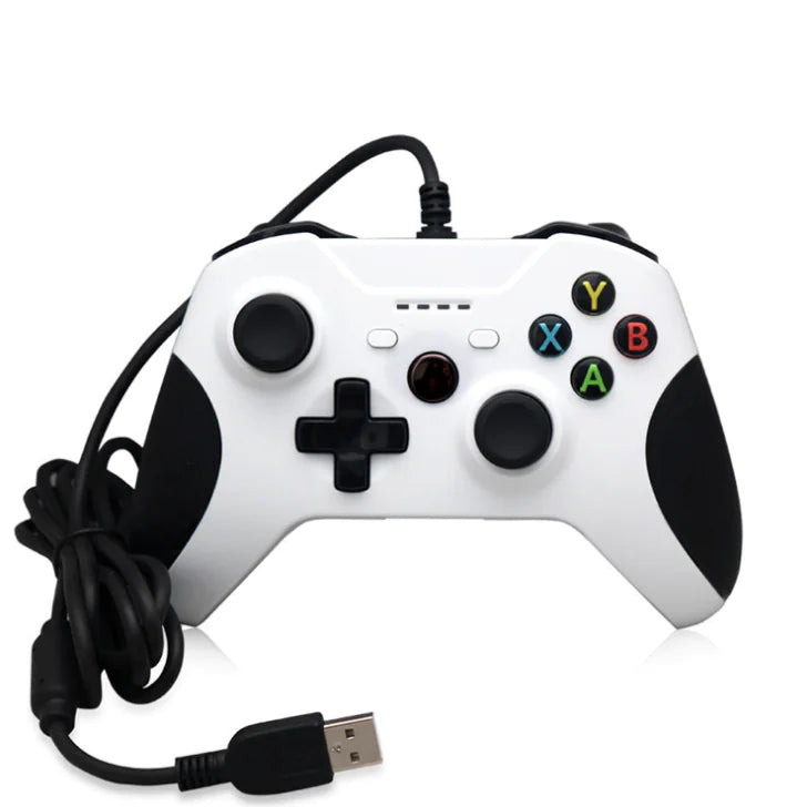 Control con cable para Xbox One – Doble vibración y conector 3.5 mm
