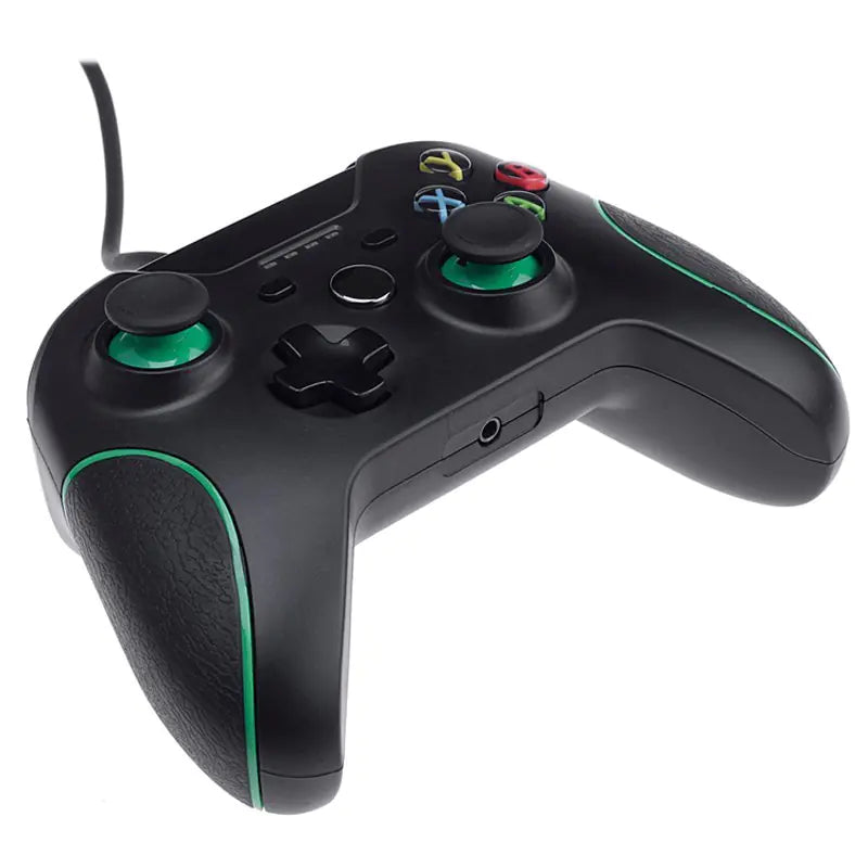 Control con cable para Xbox One – Doble vibración y conector 3.5 mm