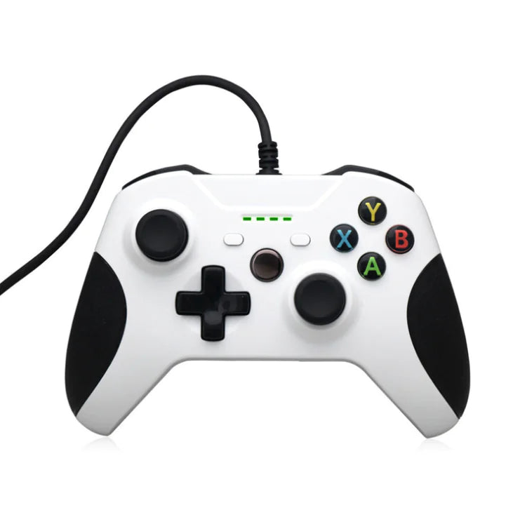 Control con cable para Xbox One – Doble vibración y conector 3.5 mm