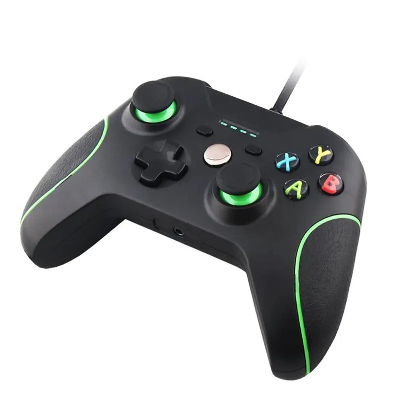 Control con cable para Xbox One – Doble vibración y conector 3.5 mm