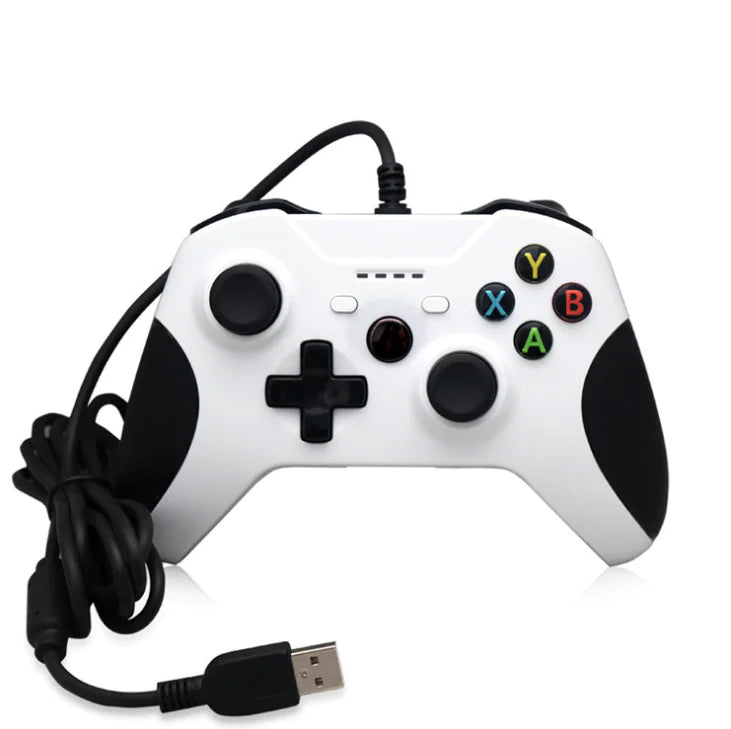 Control con cable para Xbox One – Doble vibración y conector 3.5 mm